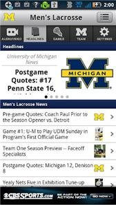 game pic for University of Michigan Sports
